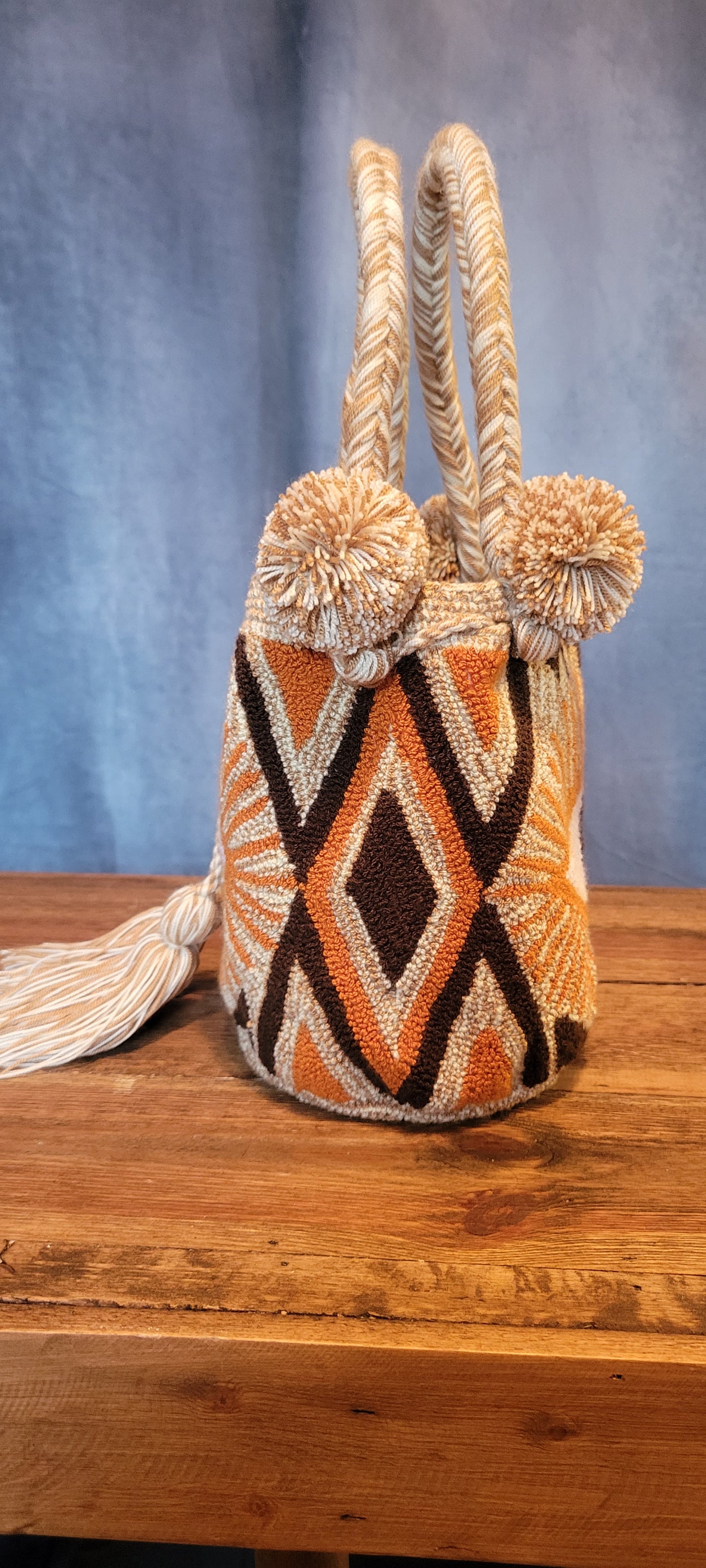 MAYA BAG, MOCHILA WAYUU, BOHEMIAN BAG, INDIGENOUS BAG