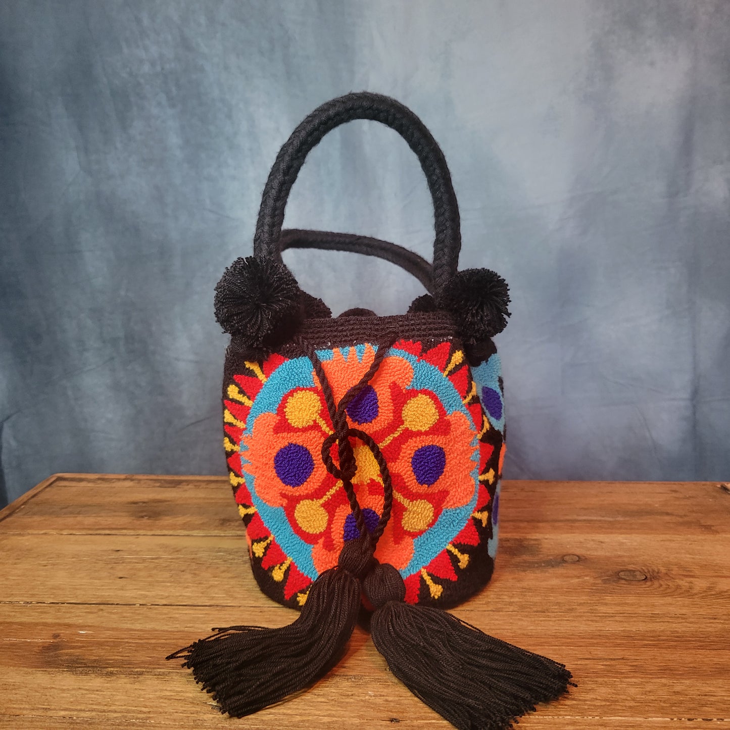 AURA WAYUU BAG, Wayuu bags, Mochila wayuu, Crochet bag, Handmade bag, Mini wayuu bag