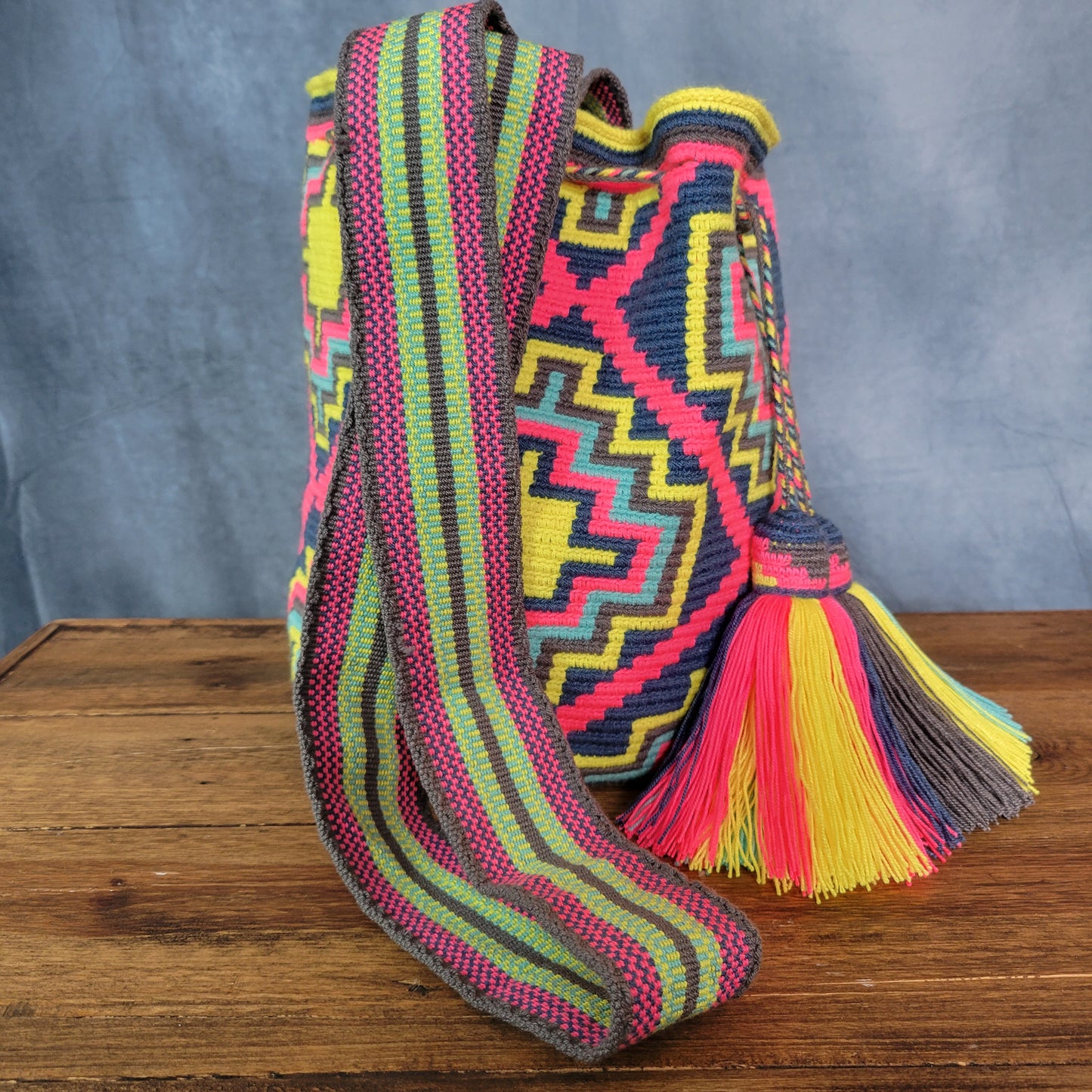 ALONDRA WAYUU BAG, Wayuu bags, Mochila wayuu, Crochet bag, Handmade bag, wayuu crossbody bag, hippie style, ethnic bag, Colombia bags