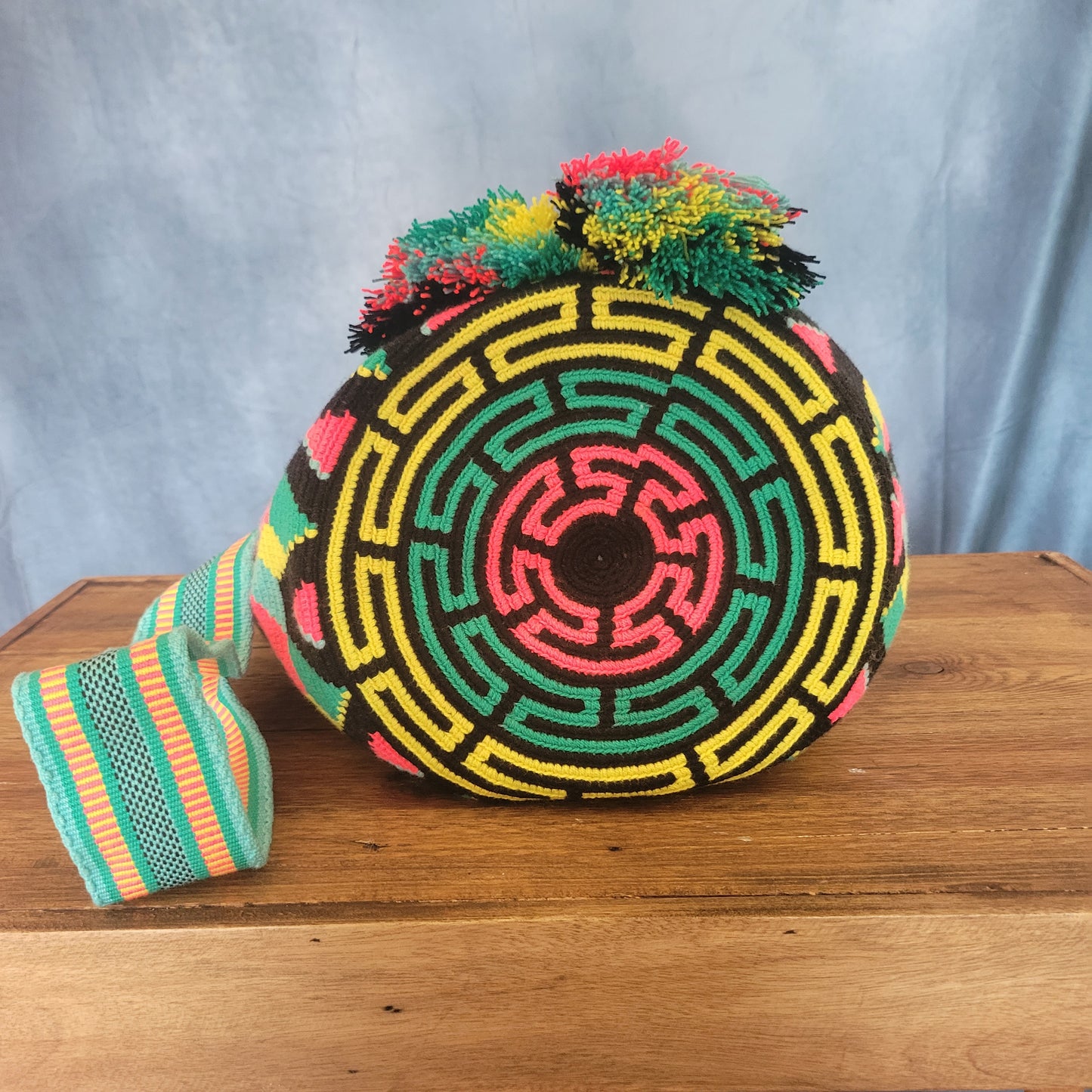 ARIANA WAYUU BAG, Wayuu bags, Mochila wayuu, Crochet bag, Handmade bag, wayuu crossbody bag, hippie style, ethnic bag, Colombia bags