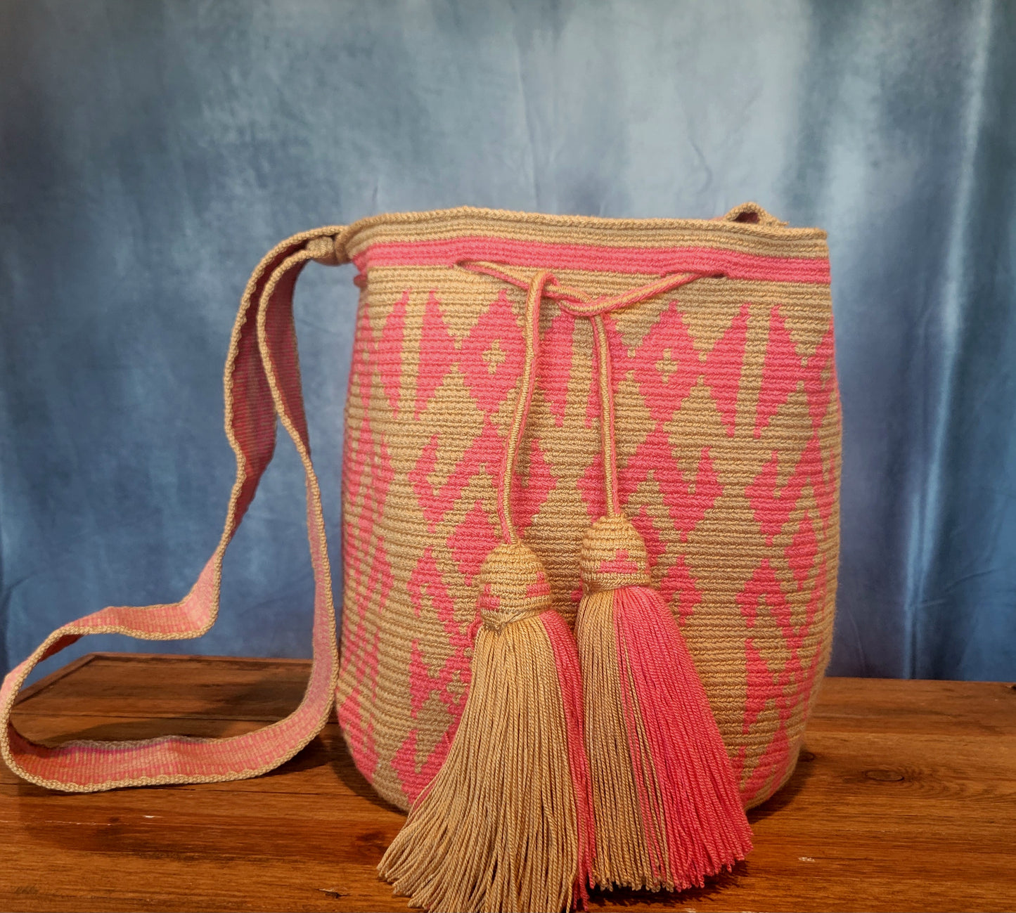 ELIZABETH WAYUU BAG, Wayuu bags, Mochila wayuu, Crochet bag, Handmade bag, wayuu crossbody bag, hippie style, ethnic bag, Colombia bags