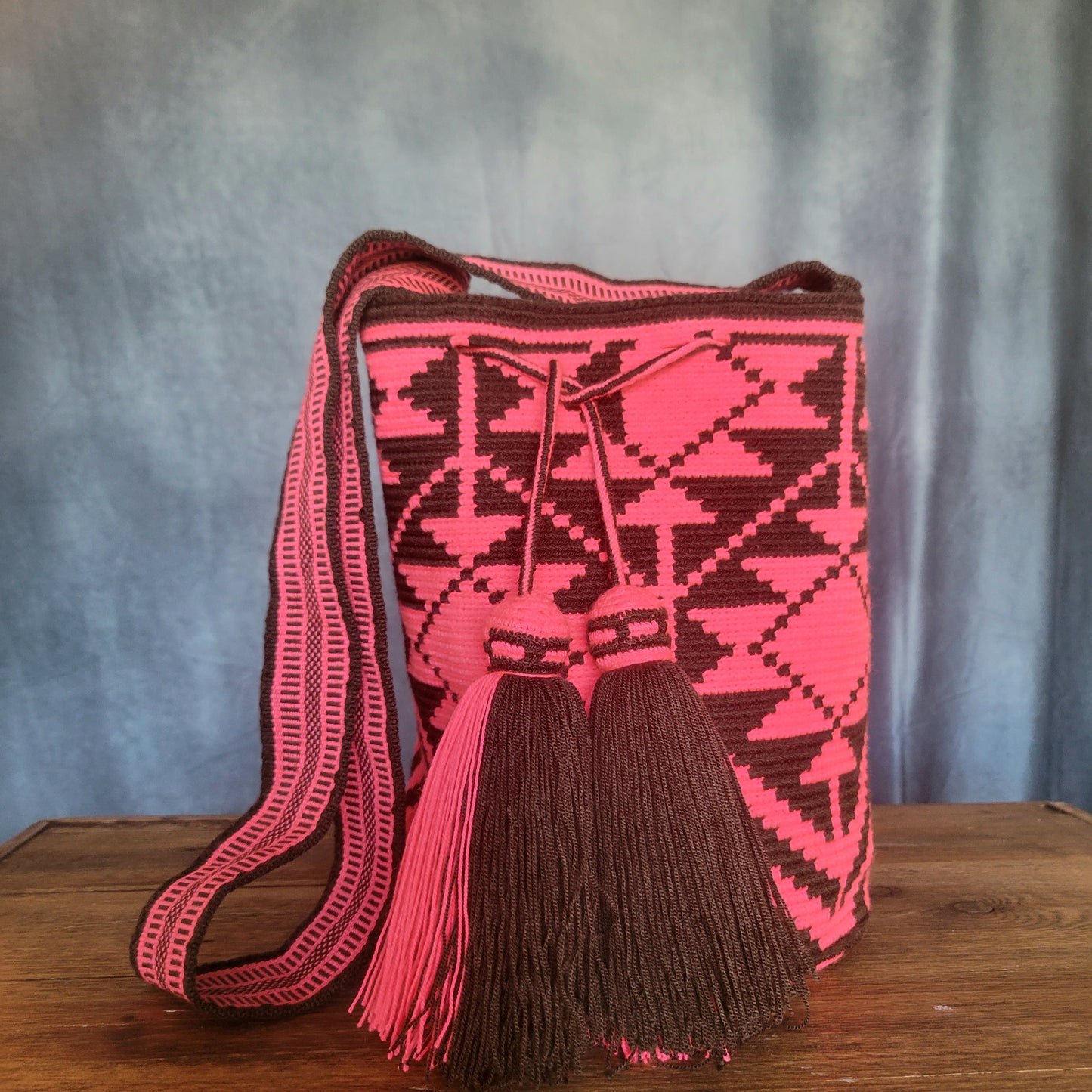 ERIKA WAYUU BAG, Wayuu bags, Mochila wayuu, Crochet bag, Handmade bag, wayuu crossbody bag, hippie style, ethnic bag, Colombia bags