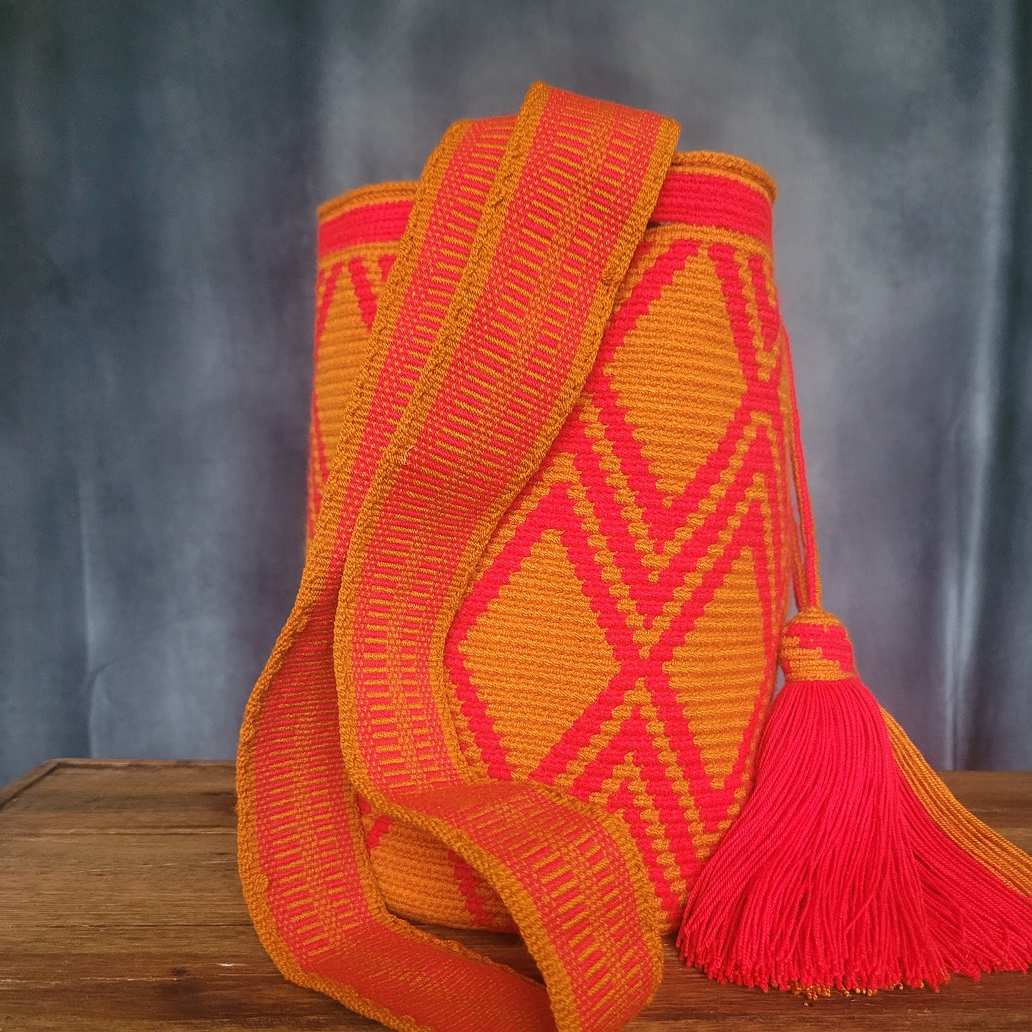 MARISOL WAYUU BAG, Wayuu bags, Mochila wayuu, Crochet bag, Handmade bag, wayuu crossbody bag, hippie style, ethnic bag, Colombia bags