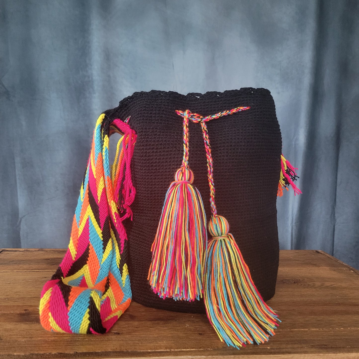 MARIANA WAYUU BAG, Wayuu bags, Mochila wayuu, Crochet bag, Handmade bag, wayuu crossbody bag, hippie style, ethnic bag, Colombia bags