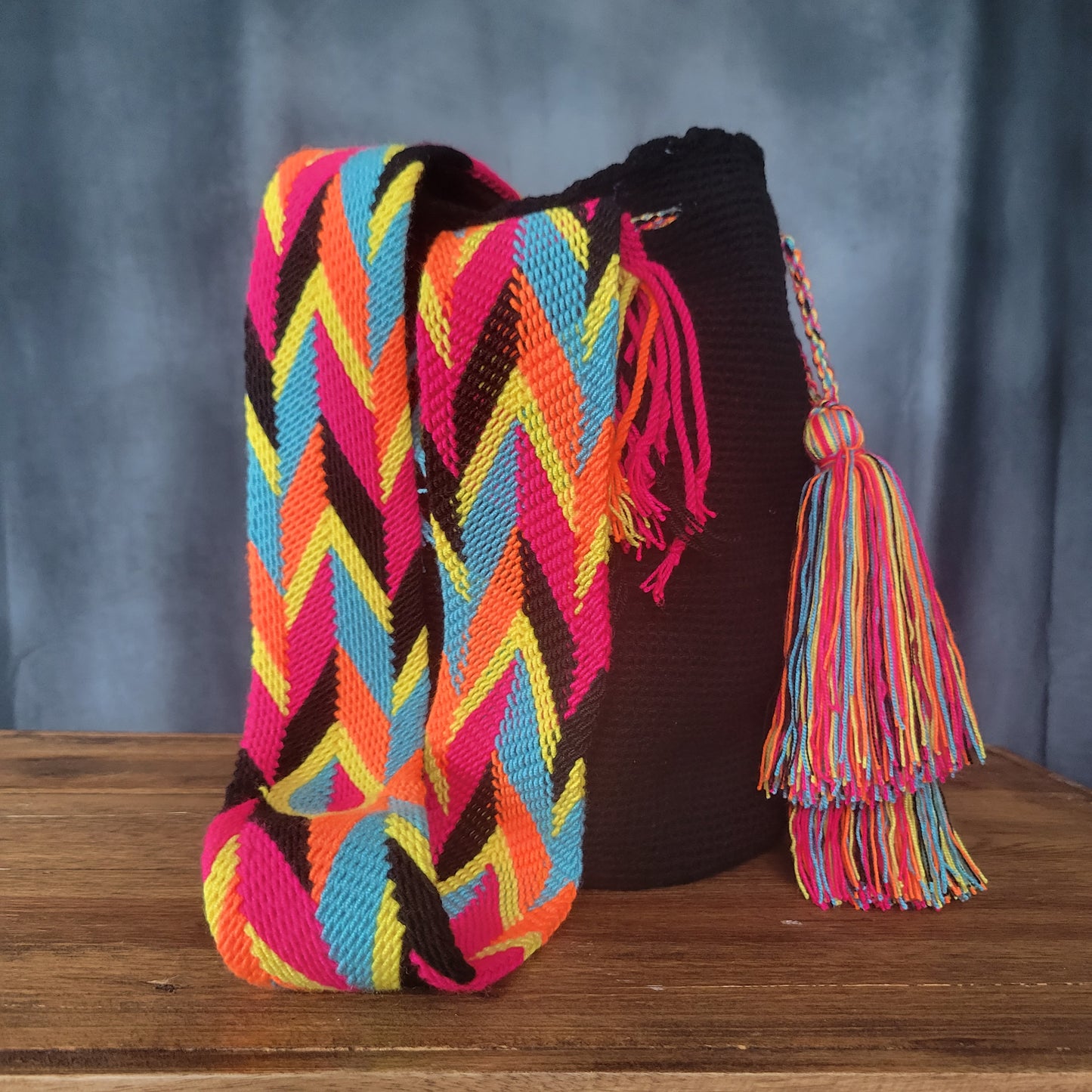 MARIANA WAYUU BAG, Wayuu bags, Mochila wayuu, Crochet bag, Handmade bag, wayuu crossbody bag, hippie style, ethnic bag, Colombia bags