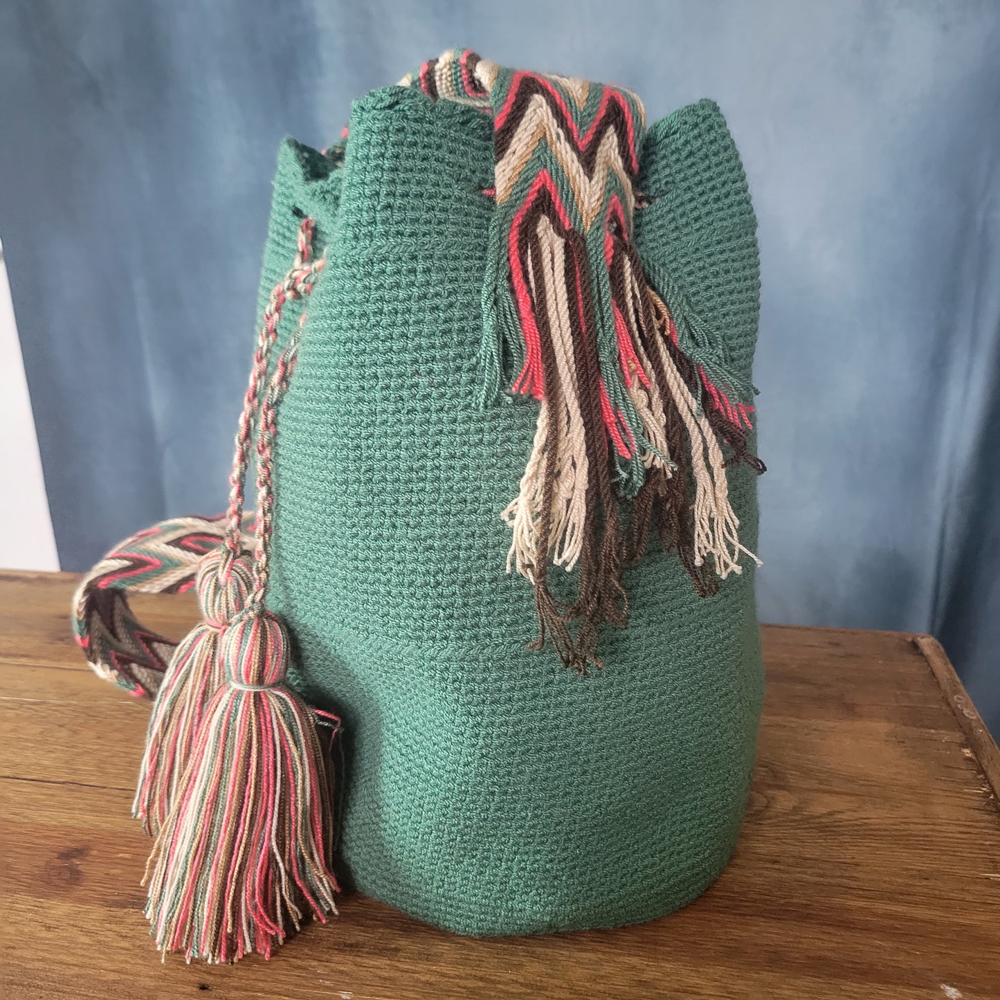 DAMARIS WAYUU BAG, Wayuu bags, Mochila wayuu, Crochet bag, Handmade bag, wayuu crossbody bag, hippie style, ethnic bag, Colombia bags