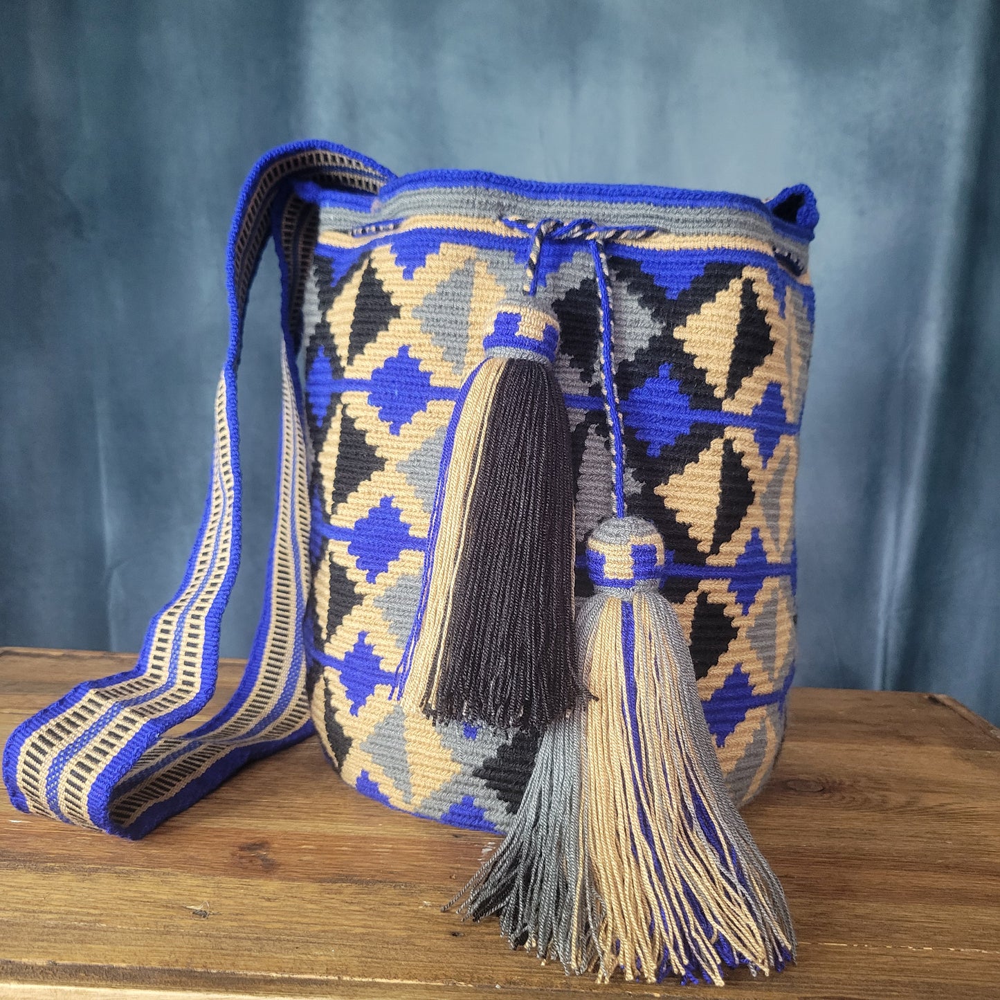 CAMILA WAYUU BAG, Wayuu bags, Mochila wayuu, Crochet bag, Handmade bag, wayuu crossbody bag, hippie style, ethnic bag, Colombia bags