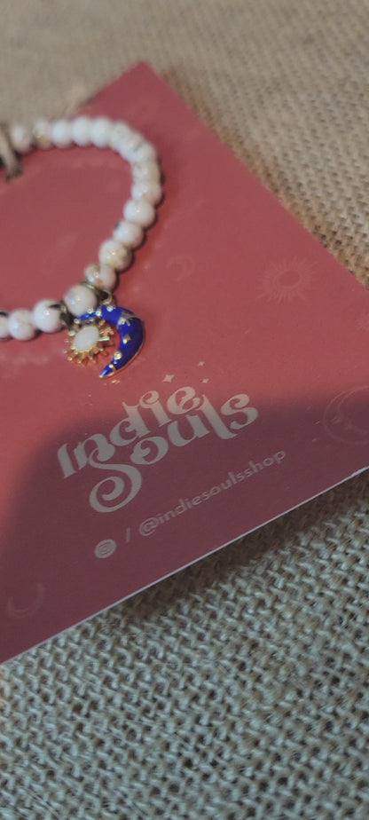 IRENE BRACELET MOON & SUN GEMSTONE BRACELET