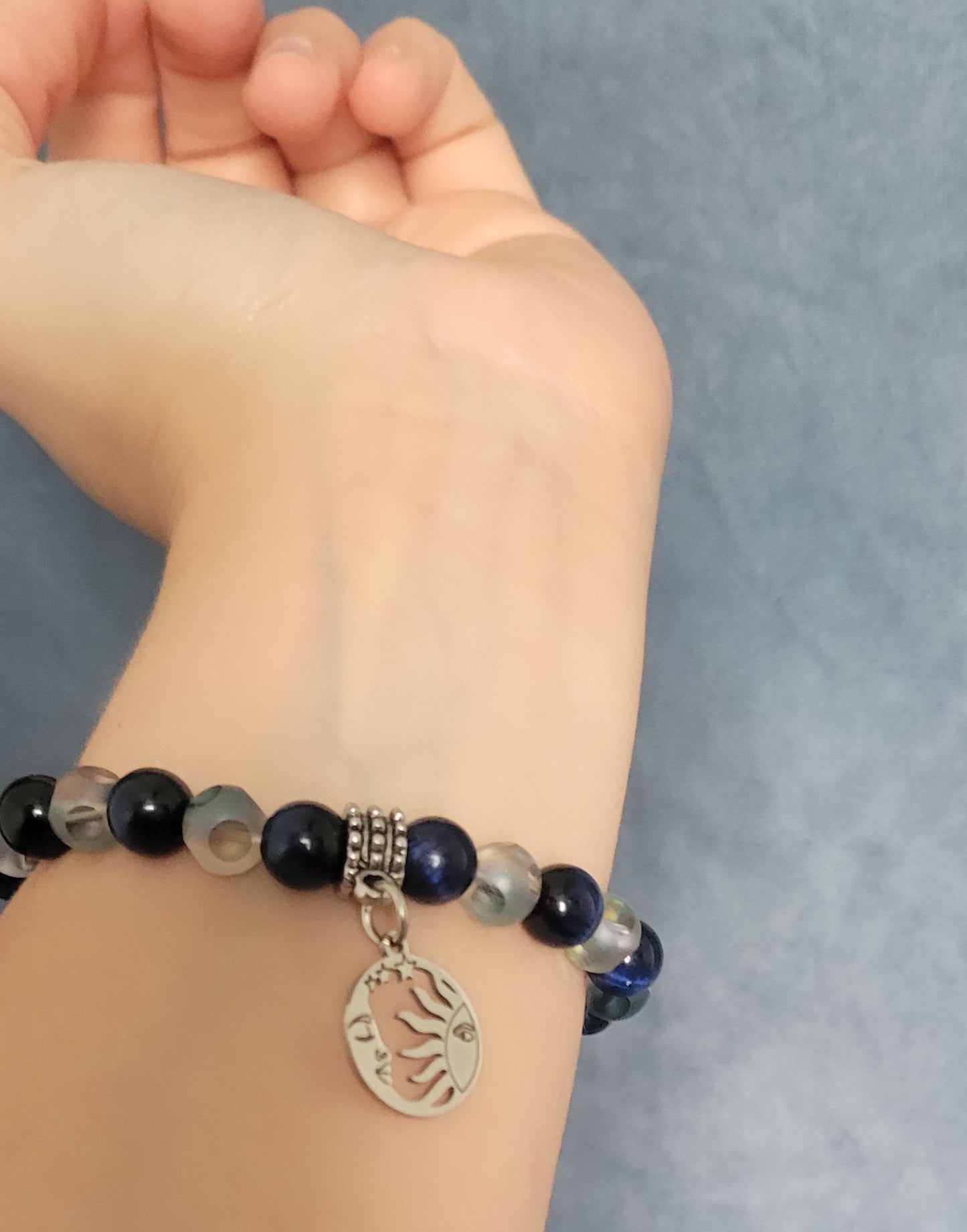 LUCY BRACELET, MOON & SUN BRACELET