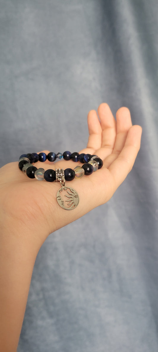 LUCY BRACELET, MOON & SUN BRACELET